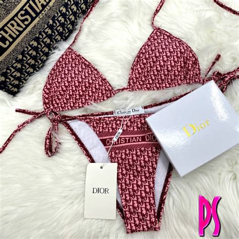 christian dior swimsuit|dior monogram bikini.